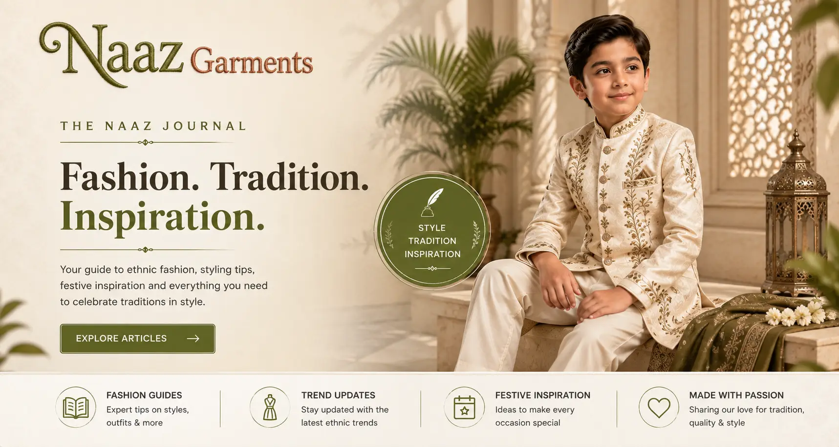 Boys' Ethnic Fashion